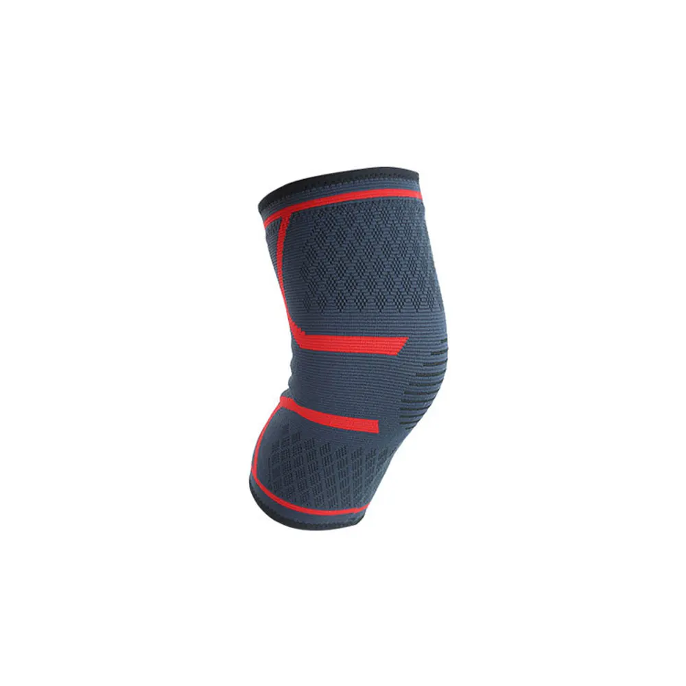 Red M 1 шт. спортивный фитнес бег Велоспорт Спорт Колено безопасность волейбольный наколенник Баскетбол альпинизм тренировка эластичное колено поддержка - Цвет: Red M