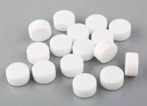 Plastic Rattle Box 50/100 pcs/pack 1 pack White flat built-in plastic rattle box, 22mm ball jingle bell squeeze sound wave device