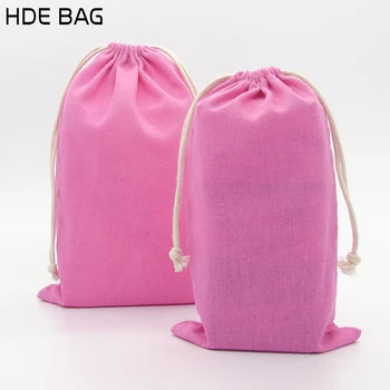 

Linen Bag for Packaging Jewelry/Makeup/Gift/Wedding/Party/Storage/Hair/Shoe Bags Drawstring Dustproof Pouches Print Logo Custom