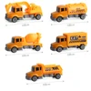 5/6pcs Alloy Diecast Engineering Car Models Fire Fighting Truck Toys for Children Kids Vehicle Toys Gift Excavator Tractor Toy ► Photo 2/6