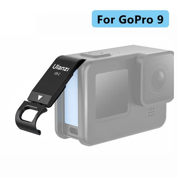 

Ulanzi Aluminum alloy battery cover with rechargable charging port side door for gopro hero 9 hero9 action camera accessories