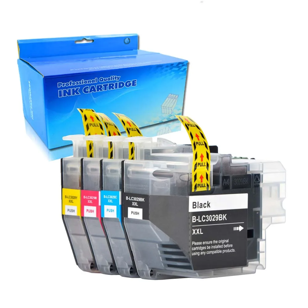 Совместимость для 4PK LC3029 1BK+ 1C+ 1 м+ 1Y чернильные картриджи для Brother MFC-J5830DW J6535DW J5930DW J6935DW