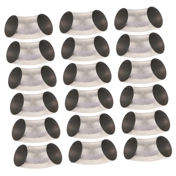 

18pcs 2.5" 90° Stainless Steel Mandrel Bend Pipe / Tube (63mm) 304 Grade Elbow