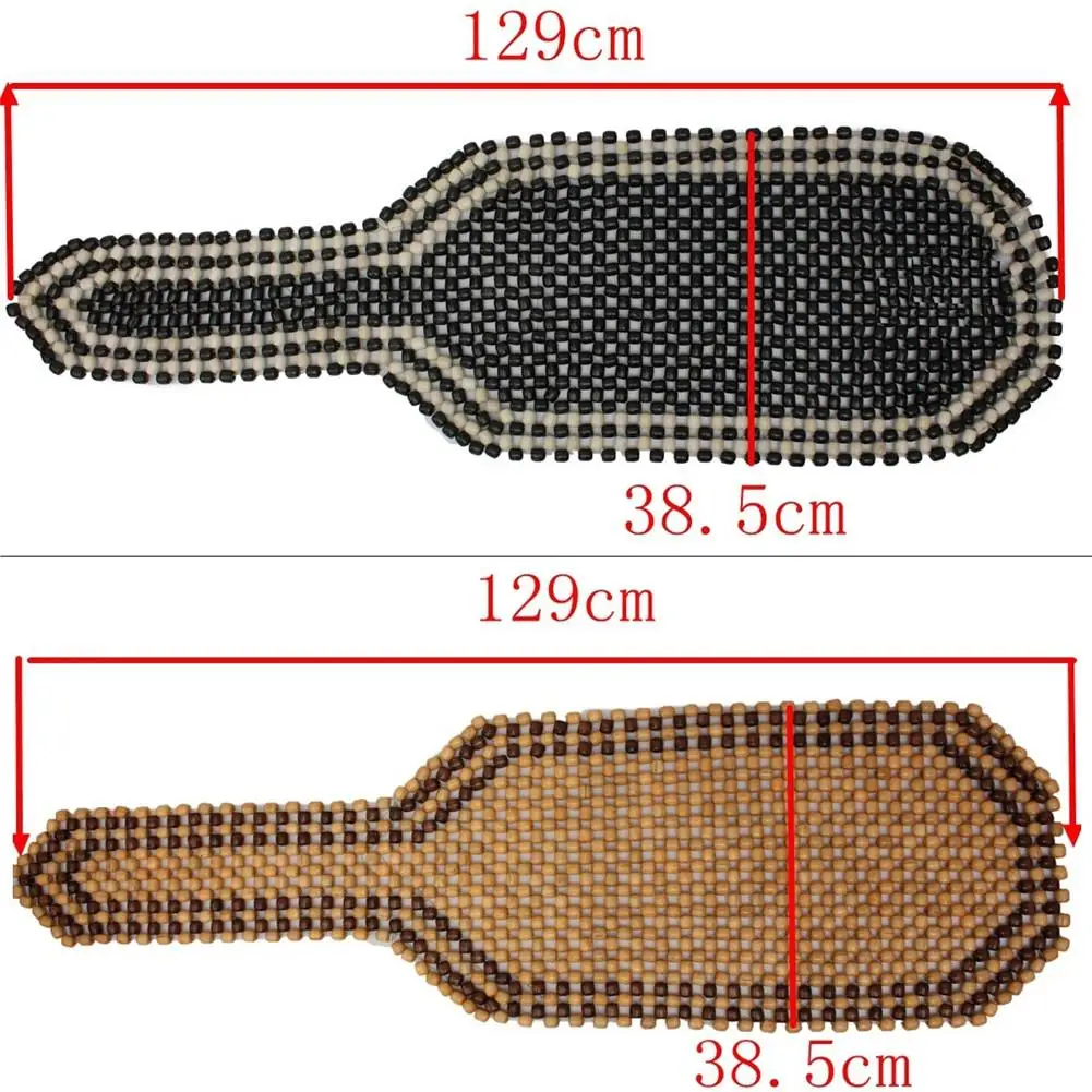 Universial летняя холодная древесина деревянная крышка сиденья из бисера массажное кресло крышка авто офис дома 2 цвета дополнительно
