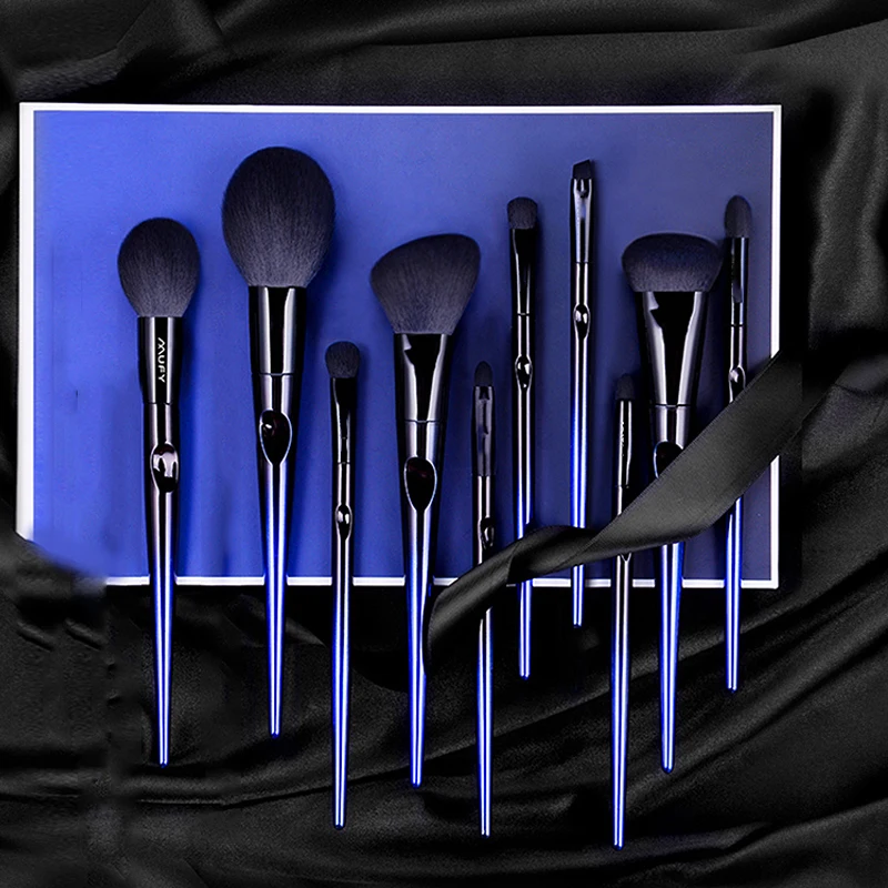 Набор кистей для макияжа 10 шт. | Красота и здоровье