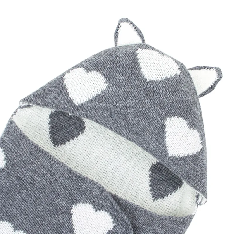 Мягкие зимние детские постельные принадлежности Сплит одеяло для ног детский спальный мешок 0-12 м одеяло обертывание Манта младенческой ребенка сплошной цвет