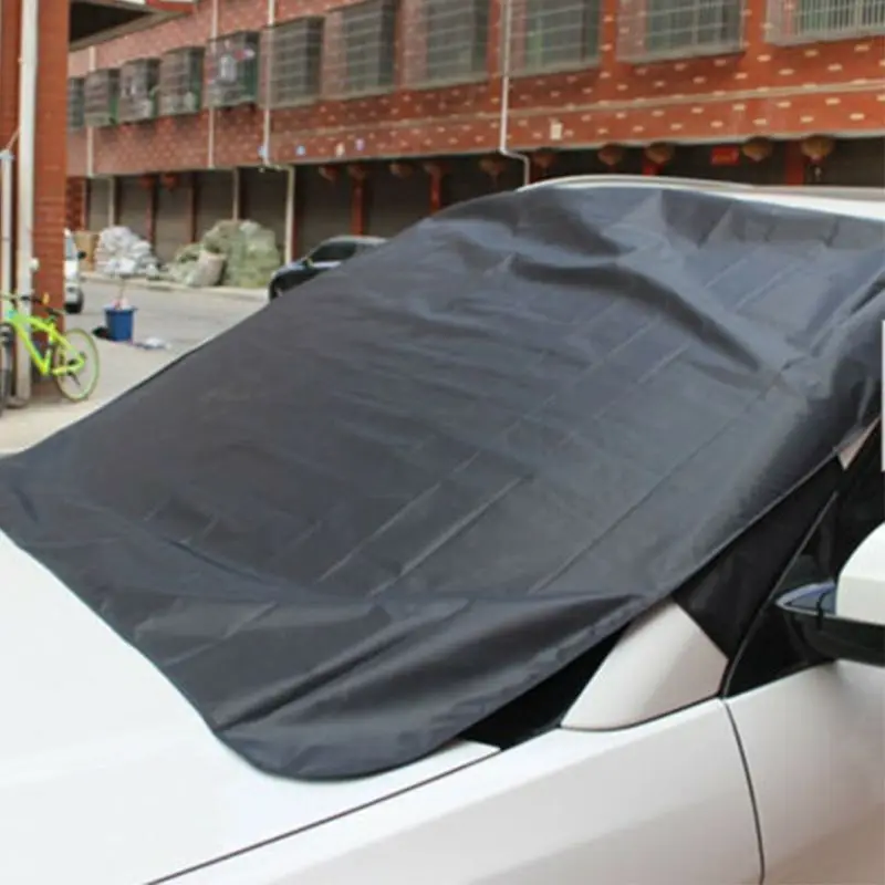 

2020 New Car Windshield Cover Sun Shade Snow Ice Dust Frost Removal Truck Van SUV Suction