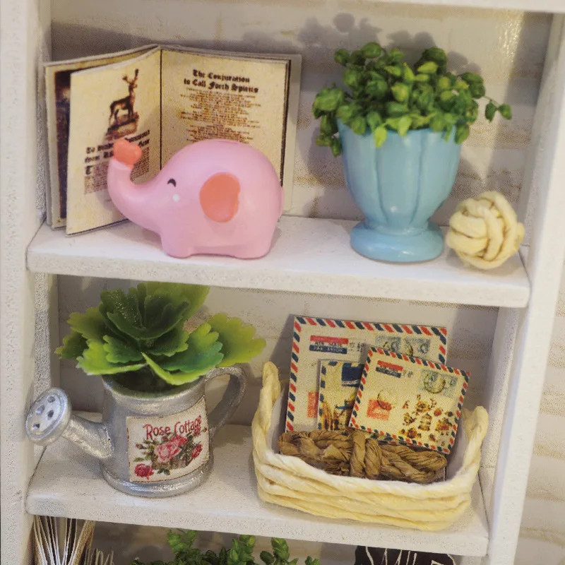 DIY Ручная работа Sunshine Zakka комната фоторамка сборка миниатюрная мебель ручная