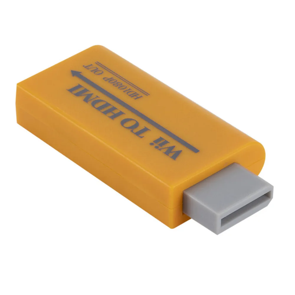 Для wii в HDMI конвертер адаптер Full HD HDMI 720P 1080P конвертер адаптер с 3,5 мм аудио выход для NS переключатель#1023