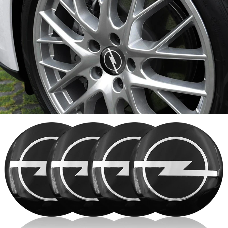 

4 Pcs/lot 56mm Car Styling Car Rim Center Wheel Hub Cap Sticker For Opel Zafira a b Astra h g j k f Mokka Corsa b c d Vectra