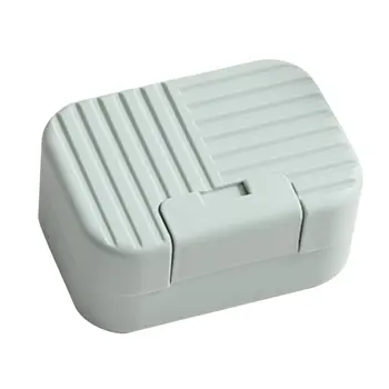 

Stripe Sealed Soap Dish Travel Soap Box Soap Container Perfect for Gift Travel Cute For Bathroom Restroom Clean