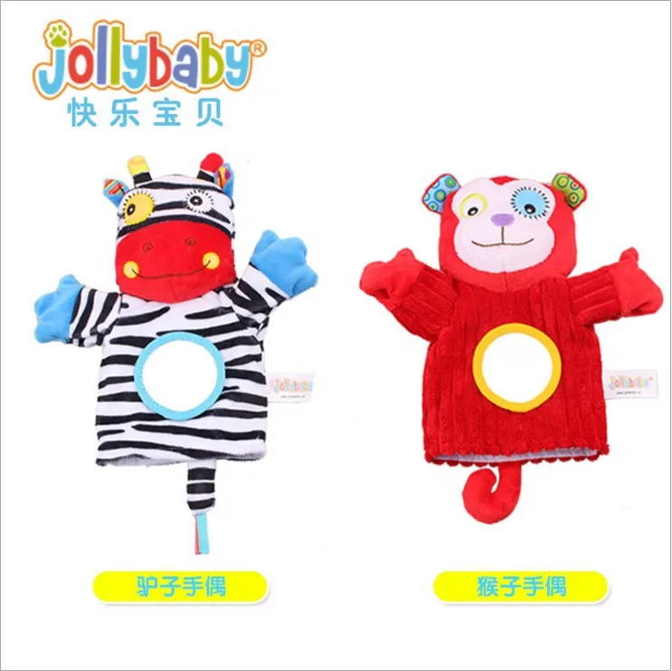 S24. Jollybaby стиль животное рука кукла родитель и ребенок интерактивная игра игрушка