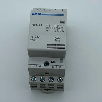 

Household AC Contactor CT1-25 4P 16A 20A 25A Switch Contact 220v/240v 4NO 3NO1NC 2NO2NC Guide Installation