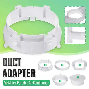 

Portable Air Conditioner Window Seal Plate Air Vent Duct Exhaust Pipe Hose Connector For Midea Mobile Air Conditioner