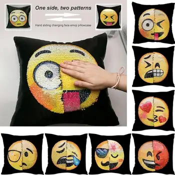 

Cute Emotions Smiley Pillow Case Home Textile Home Pillow Cushion Cover Sofa Plush For Adults Childs