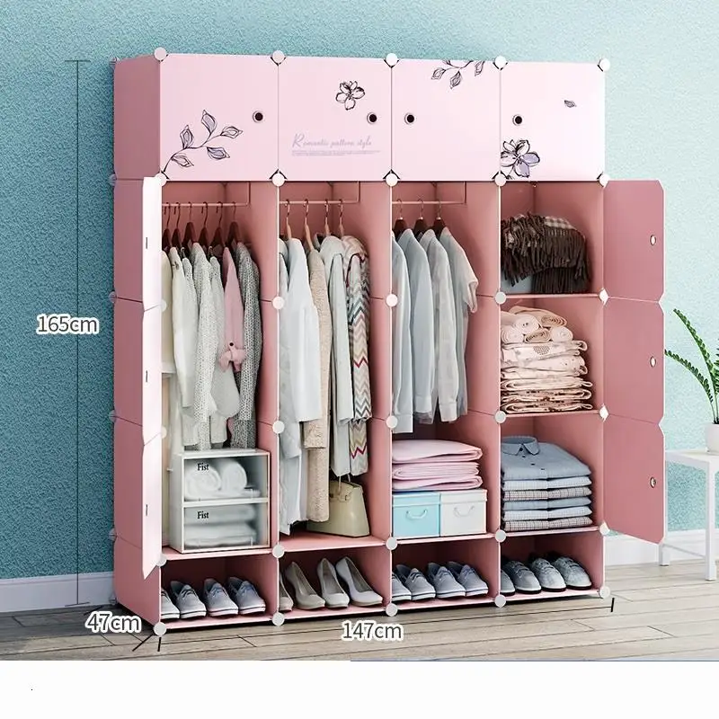 Number 13 Armario Tela Kleiderschrank, комод для спальни Garderobe Moveis Mueble De Dormitorio Guarda Roupa, мебель для спальни, шкаф - Цвет: Number 13