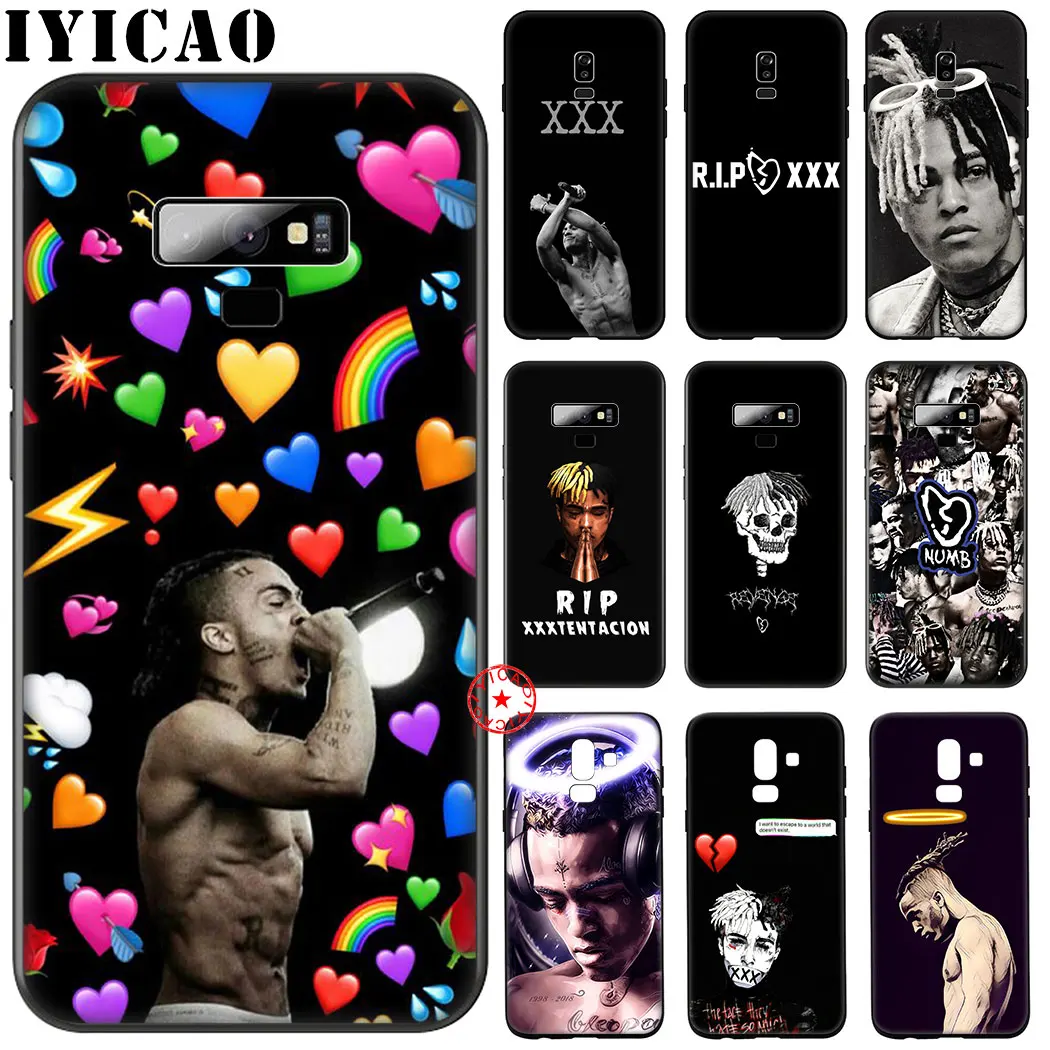 Xxxtentacion Рэппер черный мягкий силиконовый чехол для samsung Galaxy A70S A20E A2 J4 J6 Core Plus Prime J7 Duo