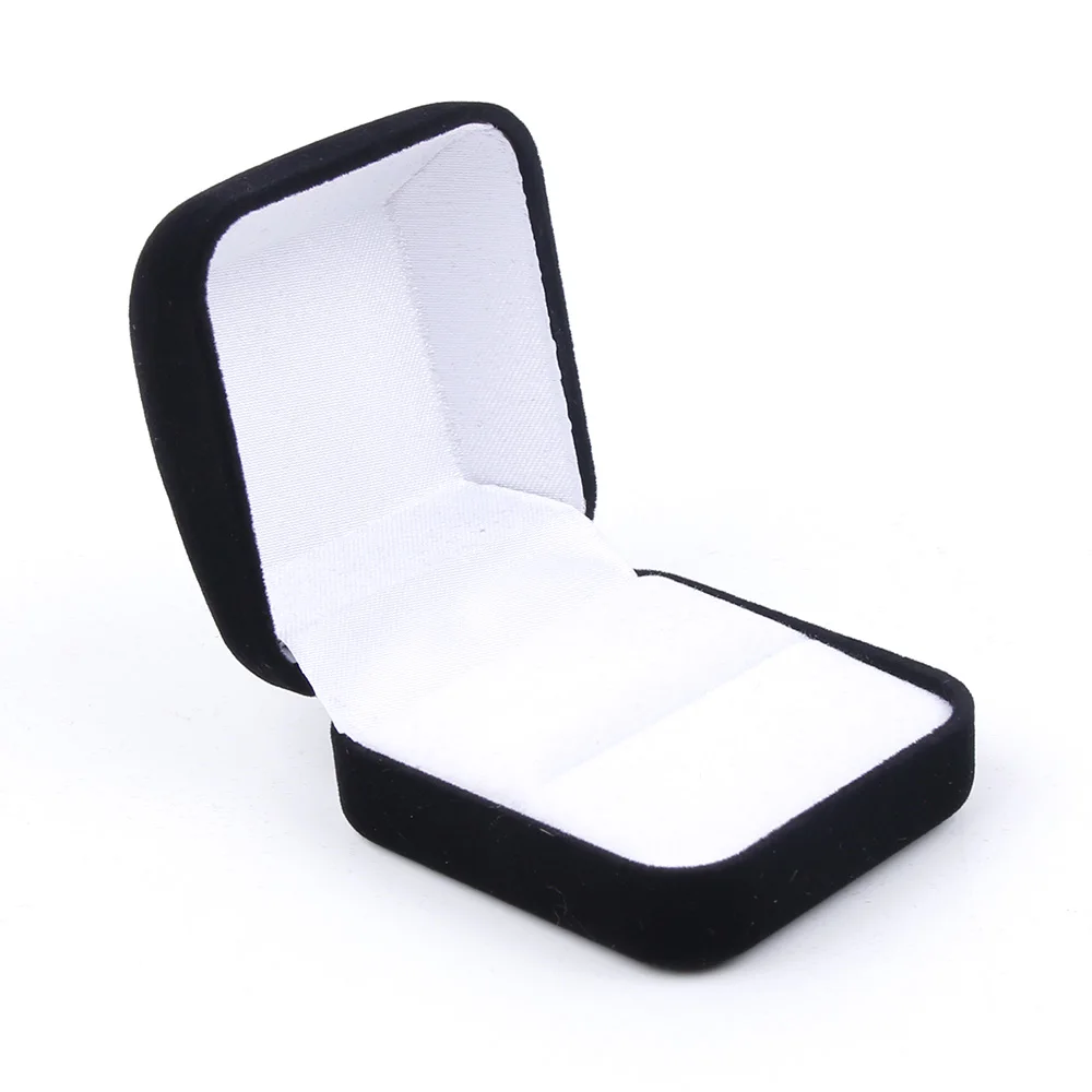 1 шт. квадратный Свадебные бархатные серьги кольцо коробка ювелирных изделий Дисплей Чехол Держатель подарочные коробки удивительный Органайзер - Цвет: 4