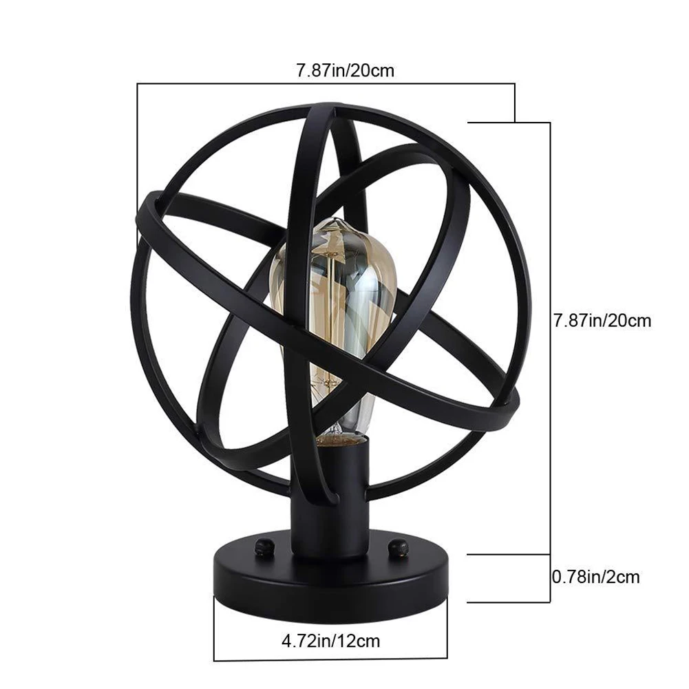 E27 держатель лампы для гостиной, люстра, светильник, легкая установка, потолочный светильник, клетка, винтажное основание, кованое железо, украшение для дома