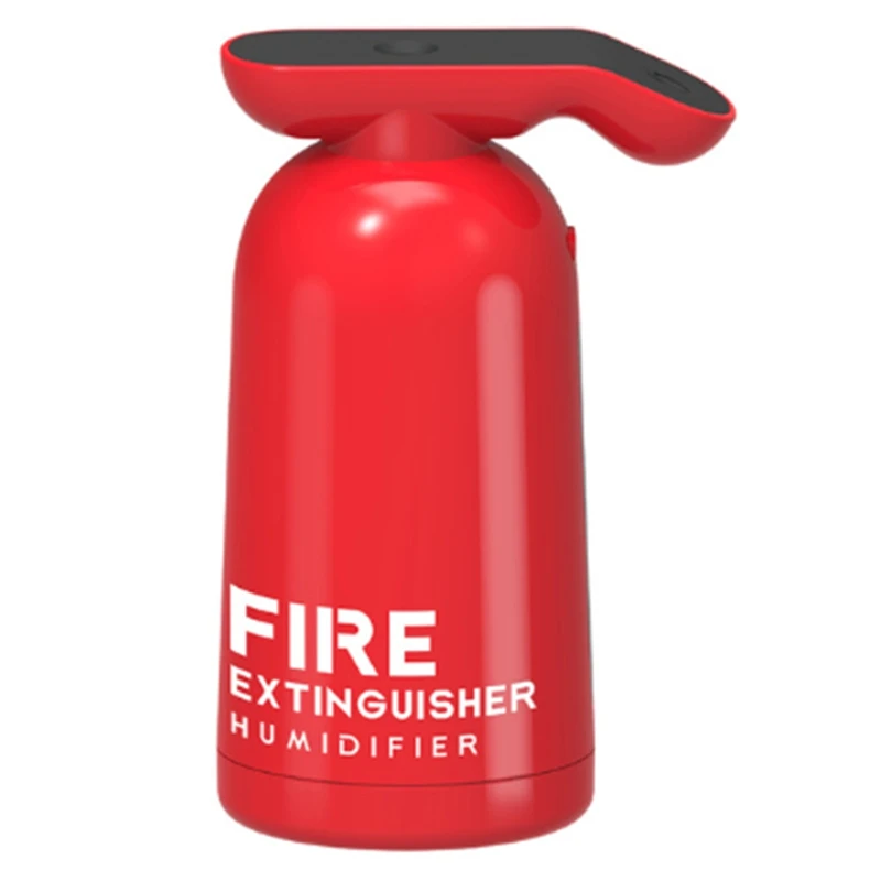 

250ML Fire Extinguisher Ultrasonic Air Humidifier Aroma Essential Oil Diffuser for Home Car USB Fogger Mist Maker