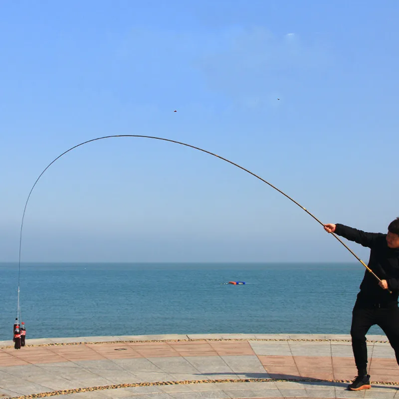 Удочка для ловли карпа ручной Canne De Pesca ультра-светильник ультра-жесткий 5,4 м 7,2 М 6,3 м Тайваньская Удочка 28-tune Рыбная палка рыболовные снасти