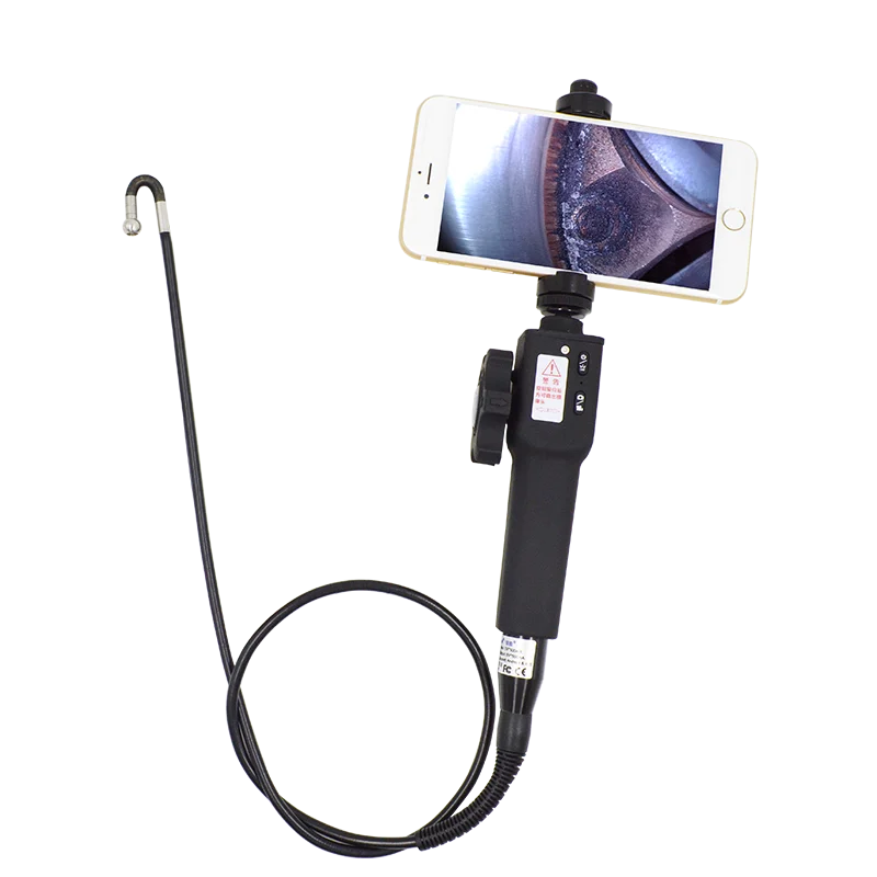 Цифровая промышленная камера-эндоскоп Steerable 720P Borescope 5,5 мм USB Автомобильная камера для осмотра труб двигателя для смартфонов Android