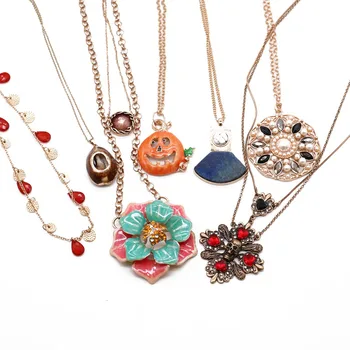 

Free Shipping Collar Necklace Geometric Alloy Pendant Bohemia Styles