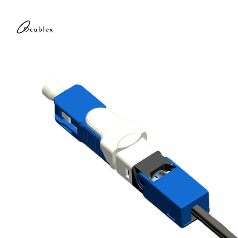Бесплатная доставка 50 100 шт./лот FTTH ESC250D SC APC и UPC одномодовый волоконно оптический