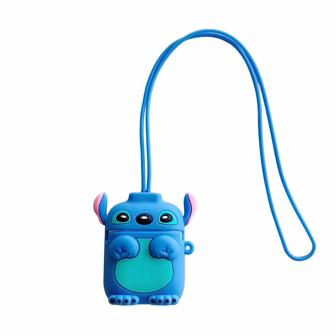 A5 Чехол с рисунком для airpods 2, i12, tws, i10, i11, i9s, i60, для AirPods, чехол, милый, для AirPods, i30, наушники, не теряются, веревка, силиконовый чехол - Цвет: A5