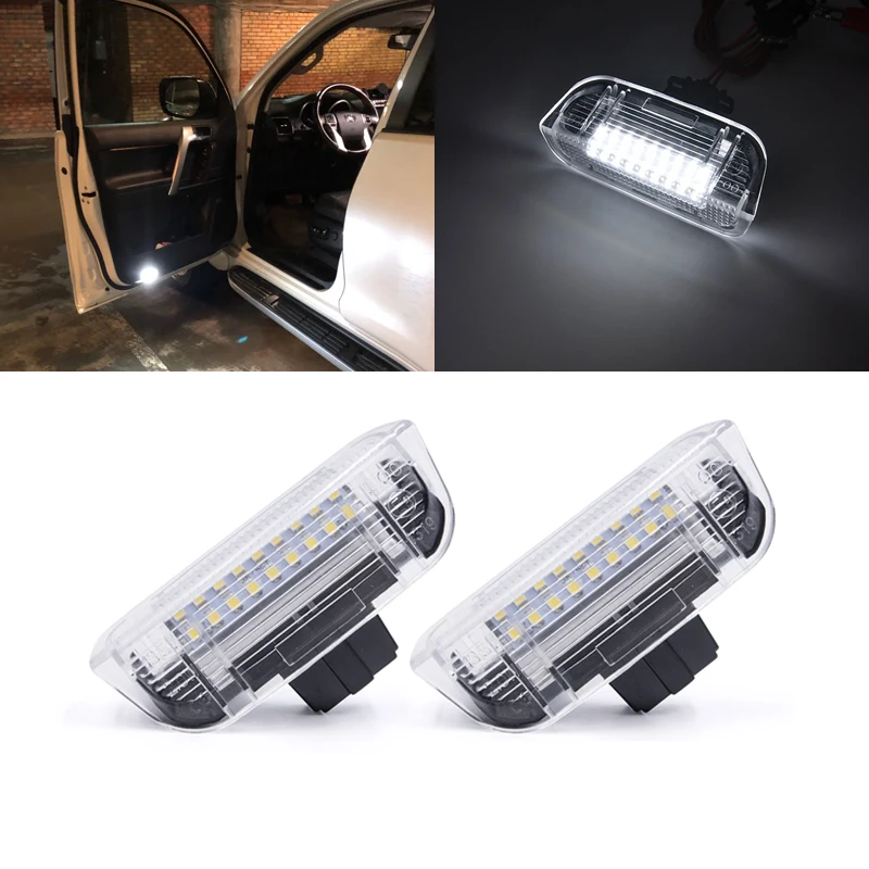 2PCs SMD LED Door Courtesy Warning Lights For VW Golf MK5 MK6