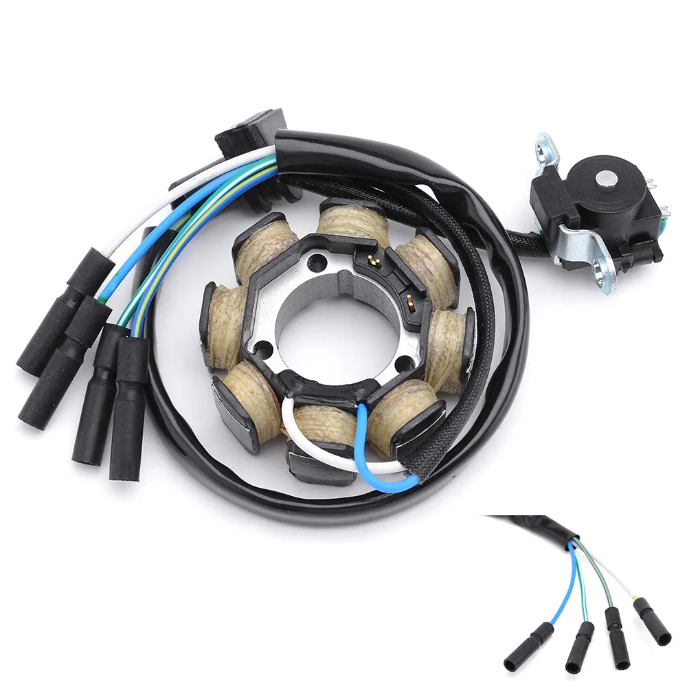 Катушка статора генератора двигателя мотоцикла для CRF450R CRF 450R 450 R 2002 2003 31100-MEB-670