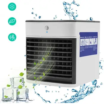 

USB Mini Air Conditioner 500ml Capacity Low Noise Summer Cooling Fan Cooler Universal For Car Office Home