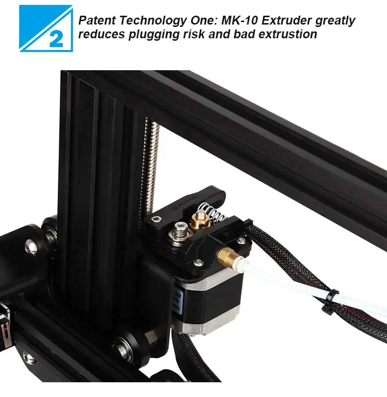 Полностью металлический CREALITY 3D Ender-3/Ender-3X/Ender-3 профессиональный принтер с волшебной конструкцией пластины обновления видения v-слот 3d принтер