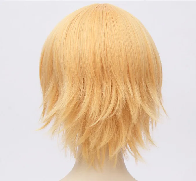 Алиса-парик 015) Аниме Aotu World King Light Orange косплей парик
