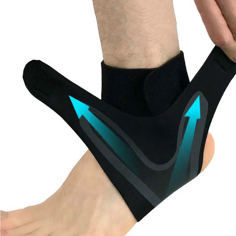 Foot-Bandage Brace Fitness-Guard-Band Ankle-Support Elasticity Free-Adjustment-Protection