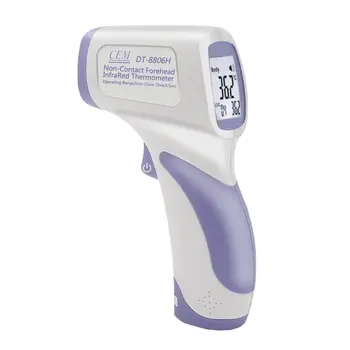 

XEAST in stock English Version Non-contact Forehead Thermometer Human Body Temperature Gun DT-8806H