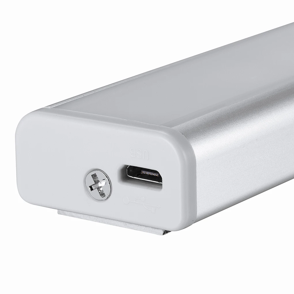 Светодиодный светильник с usb-питанием для шкафа, ИК-инфракрасный датчик движения, перезаряжаемый ночник с выдвижным ящиком, товары для дома