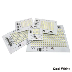 2022NEW 6pcs/lot LED Lamp Chip SMD2835 Beads 220V Input 10W 20W 30W 50W 100W DIY For Outdoor Floodlight Spotlight Cold White