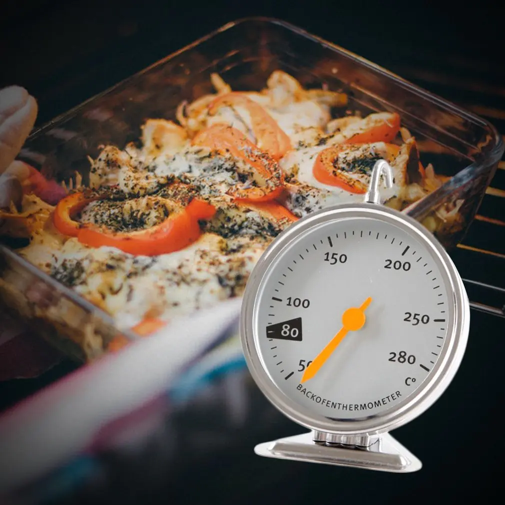 Кухонная электрическая духовка механический термометр для выпечки духовой шкаф инструмент для выпечки 50-280 градусов Цельсия