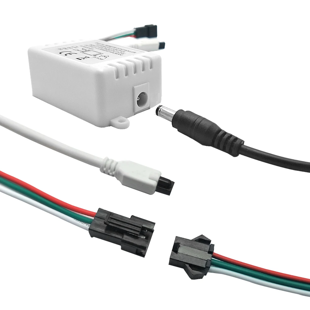 24 ключа RGB контроллер DC5V/12 В ИК-пульт дистанционного управления для WS2812B WS2811 2811 Светодиодная лента