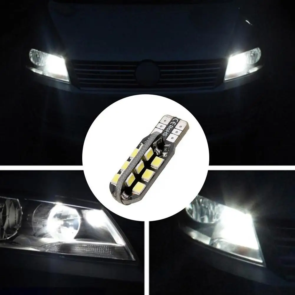 4 шт. T10 24SMD светодиодные фонари 3528 5000k W5w 12v Canbus автомобильные клиновидные боковые лампочки внешние огни сигнал поворота