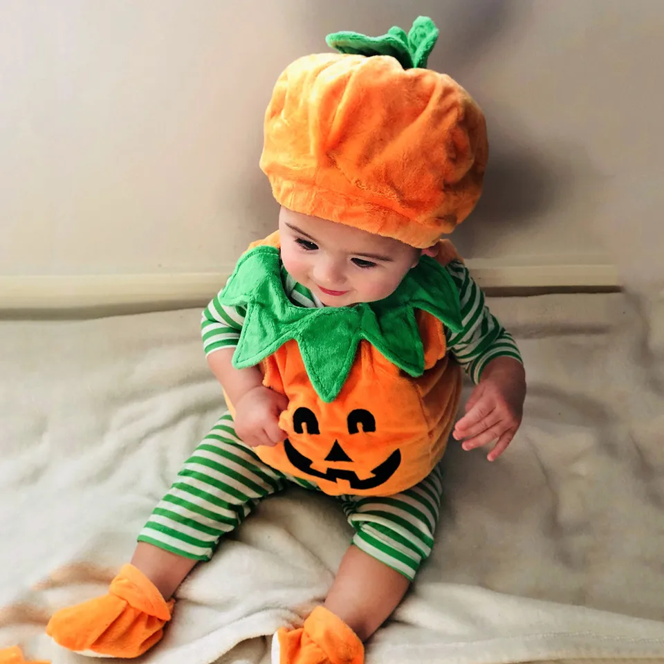 baby pumpkin costume newborn