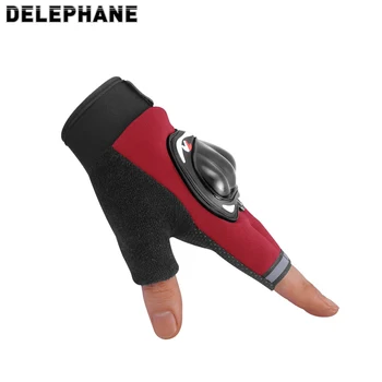 

Hard Knuckles Protective Gym Gloves Men Women Non-Slip Half Finger Cycling Gloves Running Fishing Camping Skateboard Slingshot