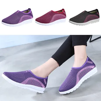 

2020 Walking Jogging Sport Shoes Woman Running Shoes For Women Mens Shoes Summer Breathable Sneakers Women Lightweight Flat 443