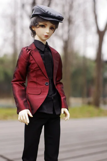 1/4 1/3 масштаб BJD Кукла одежда костюм пальто+ рубашка+ брюки для BJD/SD аксессуары ID72, без куклы, обувь, парик и другие A0822