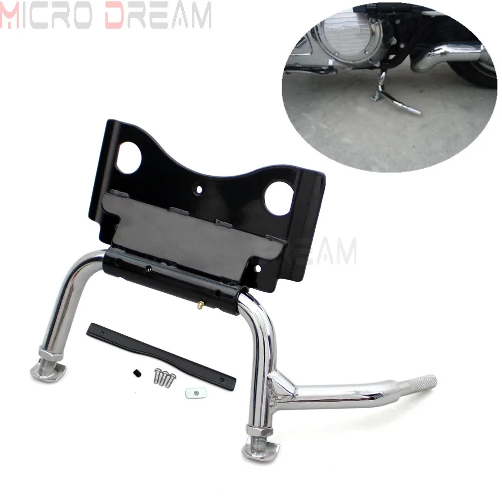Adjustable Motorcycle Center Stand Support With Mounting Hardware