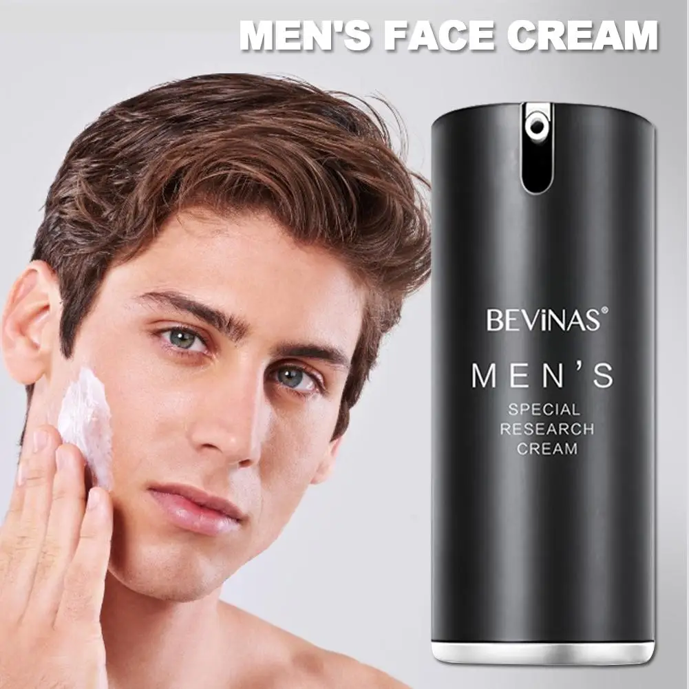 Bargain Offer for  Men's Foundation Cream Face Cream Natural Whitening Skin Care Men Effective Care Sunscreen Face Fou