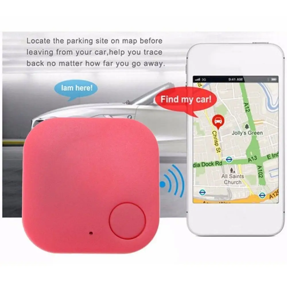 Подарок, смарт, низкая мощность, Bluetooth, анти-потерянное устройство, квадратный мобильный телефон, Bluetooth, двусторонний объект, анти-потеря, сигнализация