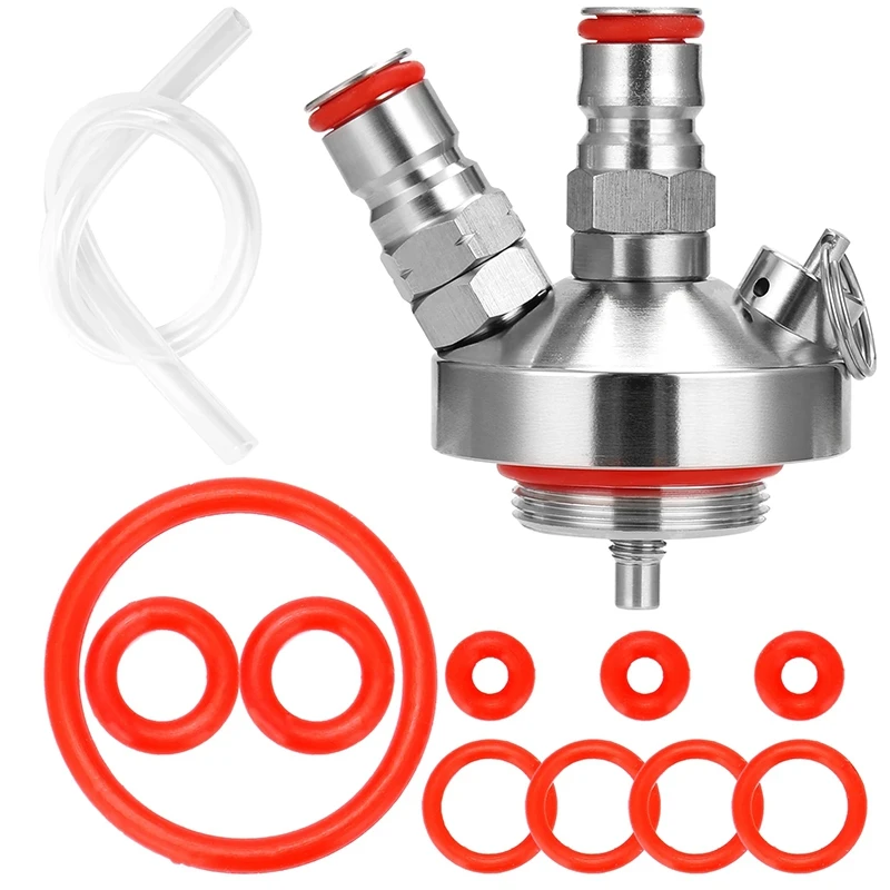 Beers Keg 304 Stainless Steel Ball Lock Wines Tap Dispenser for 3.6L/5L/10L Homebrew Tool Wine |
