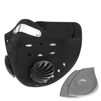 

Dust Mask - Anti Air Pollution Smoke Mask Reusable Face Mask Adjustable PM2.5 Air Filter Mask